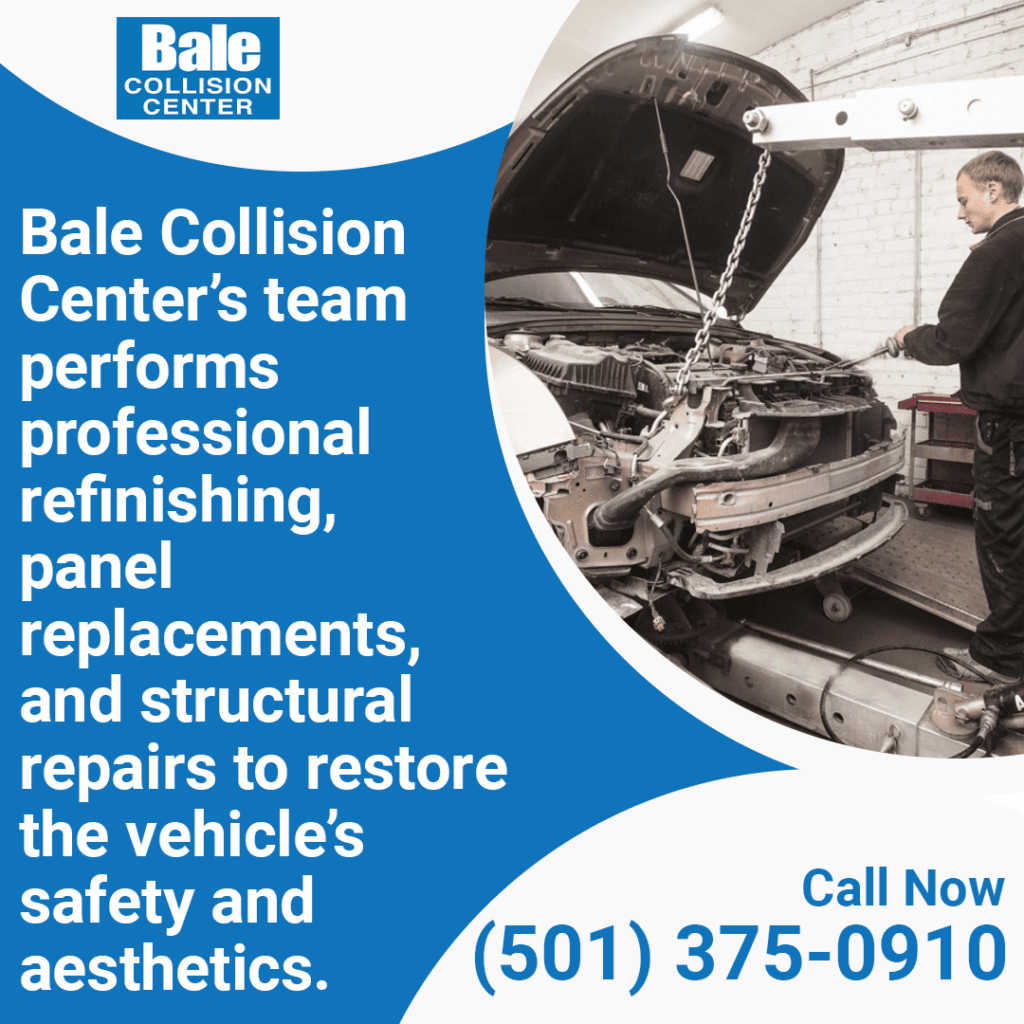 Professional refinishing, panel replacements, and structural repairs