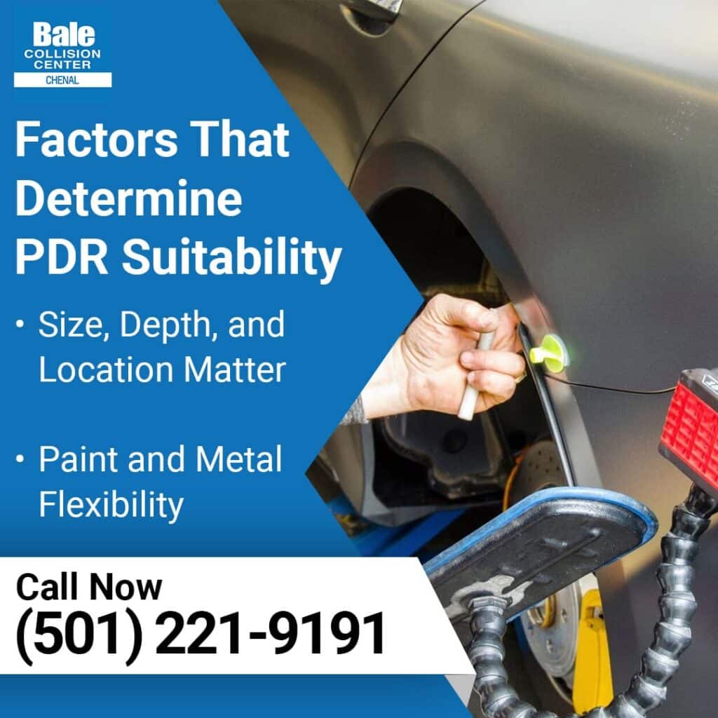 Factors that determine PDR suitability