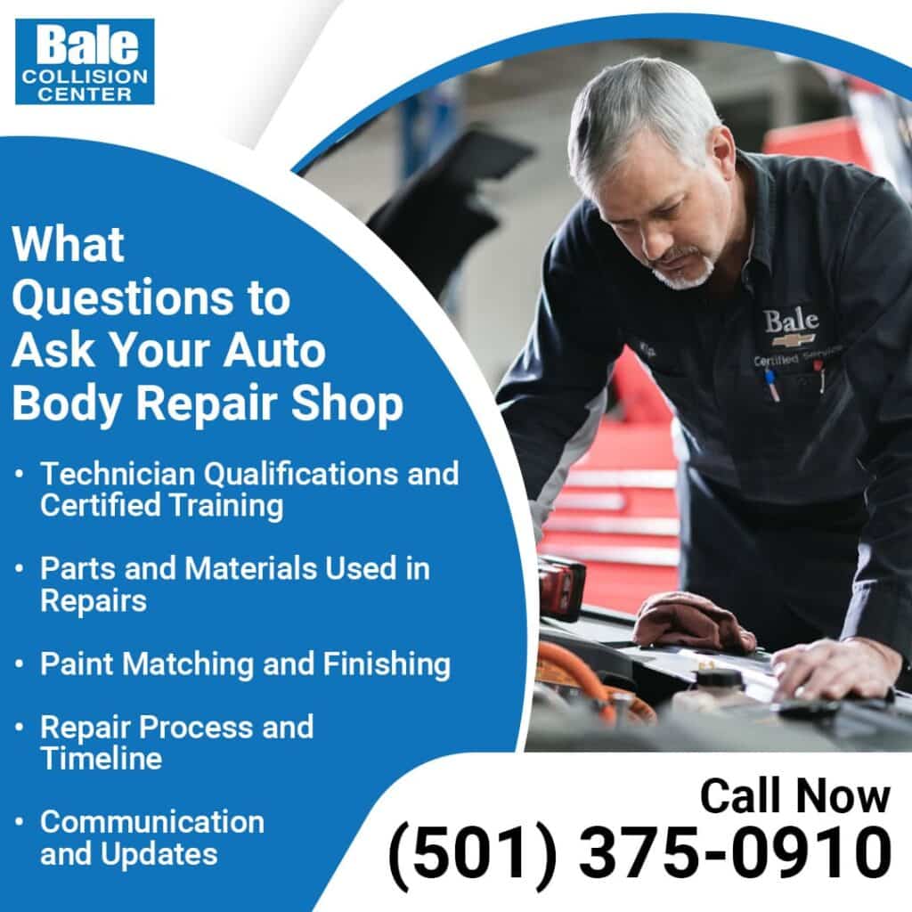 Questions to Ask Your Auto Body Repair Shop