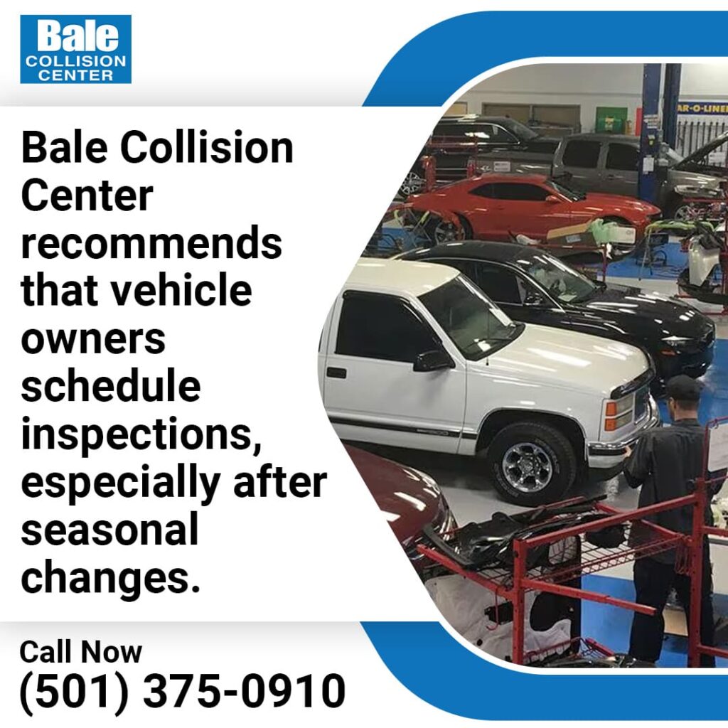 Schedule Inspections after Seasonal Changes