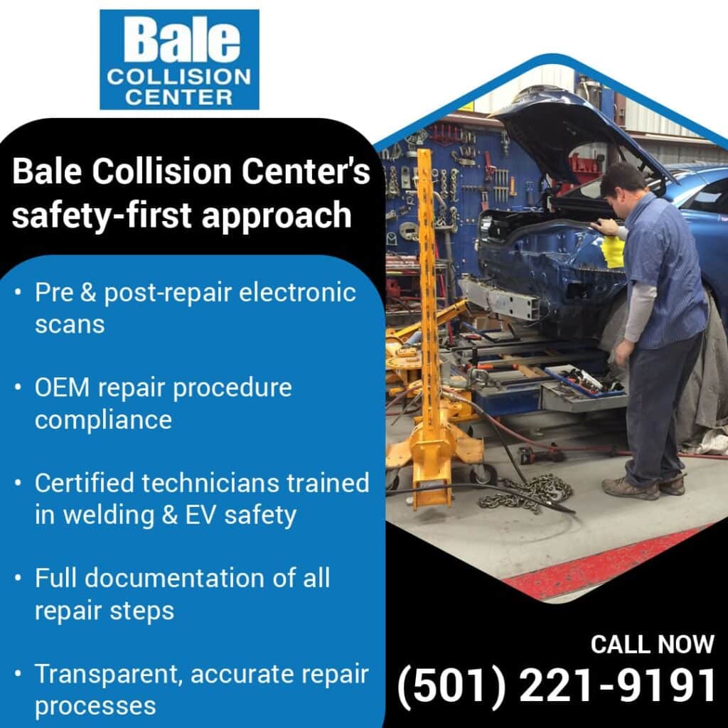 Bale Collision Center Safety-first approach