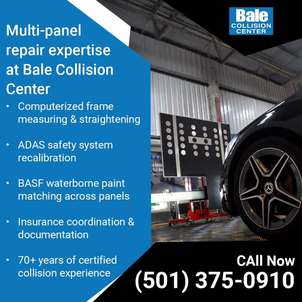 Multi-panel repair expertise