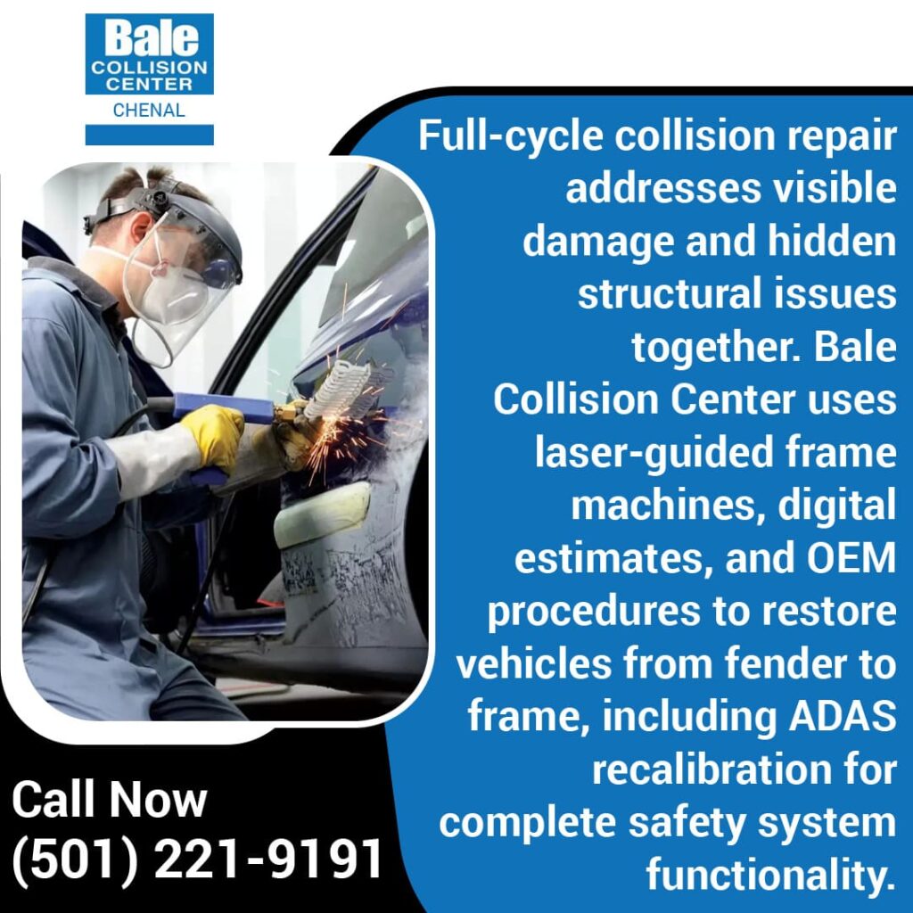 Full-cycle collision repair