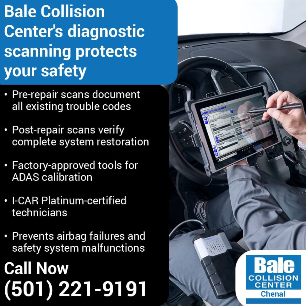 Bale Collision Center Diagnostic Scanning
