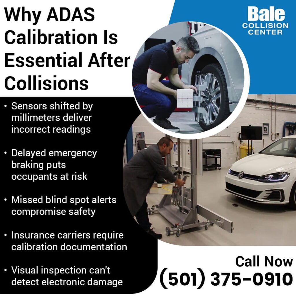 ADAS calibration after collision