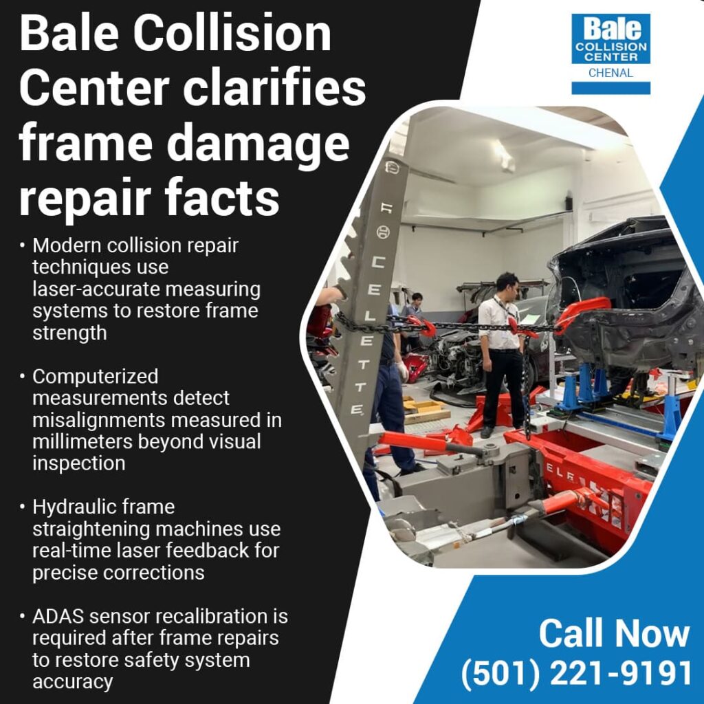 frame damage repair facts