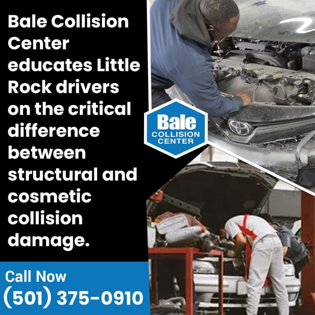 structural and cosmetic collision damage