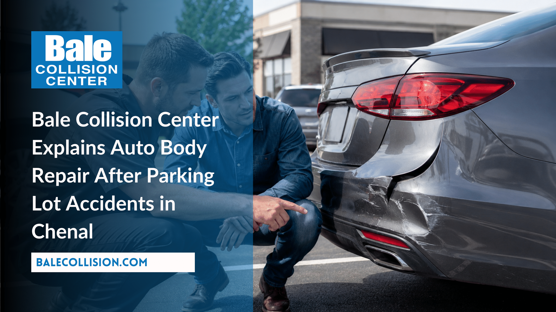Bale Collision Center Explains Auto Body Repair After Parking Lot Accidents in Chenal